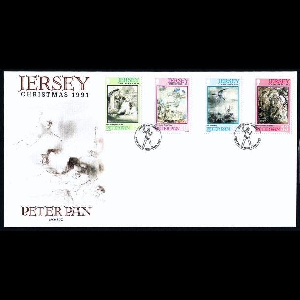 Jersey AFA 549-552 FDC