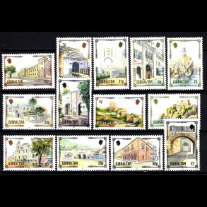 Gibraltar postfrisk AFA 661-673