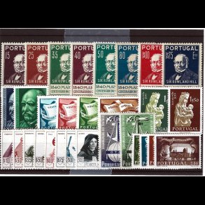 Portugal et lot ustemplede m�rker, AFA v�rdi kr. 6.527,00 for postfrisk