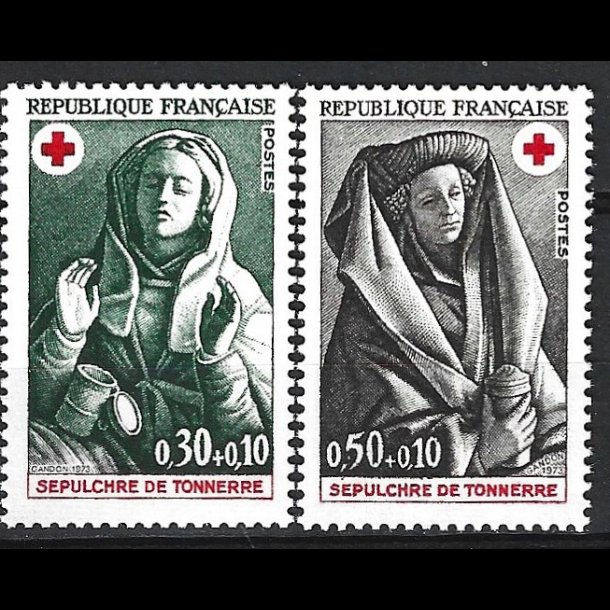 Frankrig postfrisk AFA 1895-1896