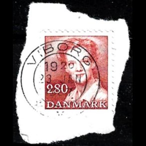 Brevklip m/bystempel Viborg - 404