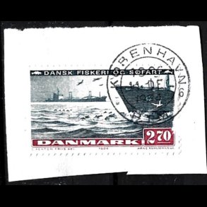 Brevklip m/bystempel K�benhavn - 408