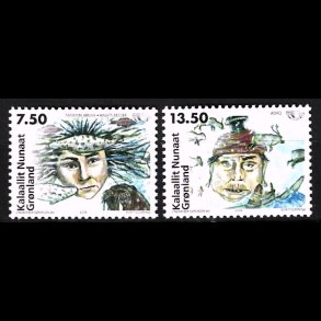 Gr�nland postfrisk AFA 465-466