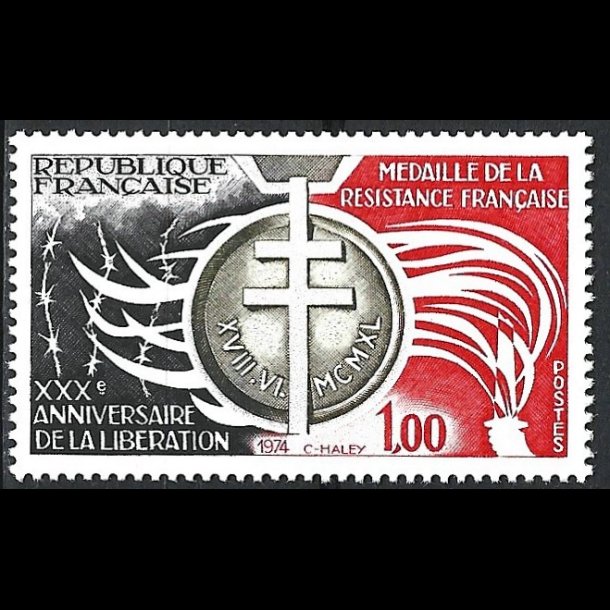 Frankrig postfrisk AFA 1933