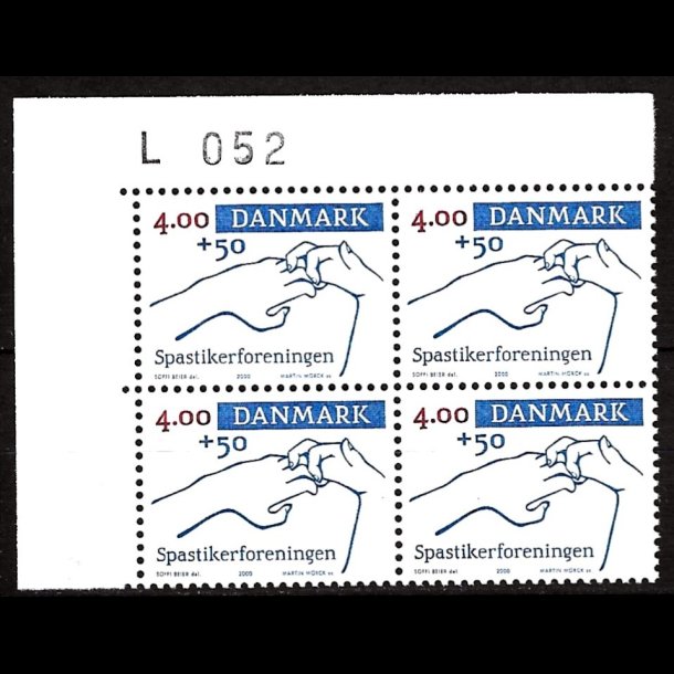 Danmark postfrisk marginalblok L1052