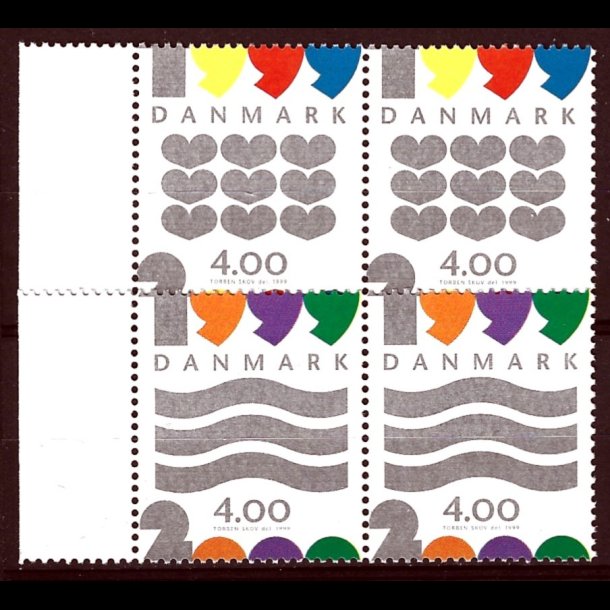 Danmark parstykker postfrisk AFA 1232-1233 s18