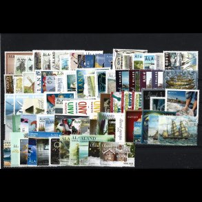�land et lot postfriske nyere m�rker 