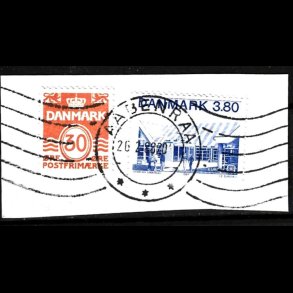 Brevklip m/bystempel �benr� - 410