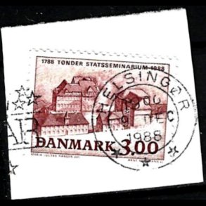 Brevklip m/bystempel Helsing�r - 413