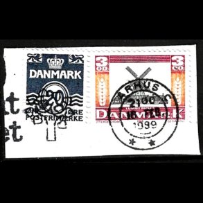 Brevklip m/bystempel �rhus - 417