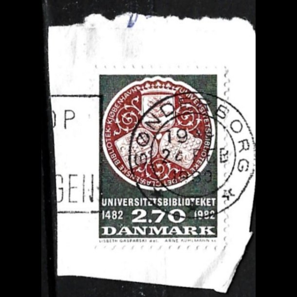 Brevklip m/bystempel Snderborg - 419