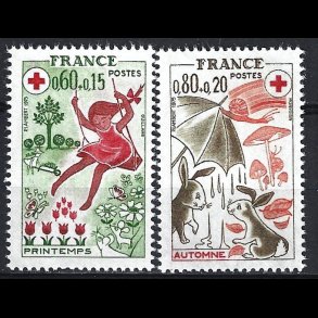 Frankrig postfrisk AFA 1981-1982