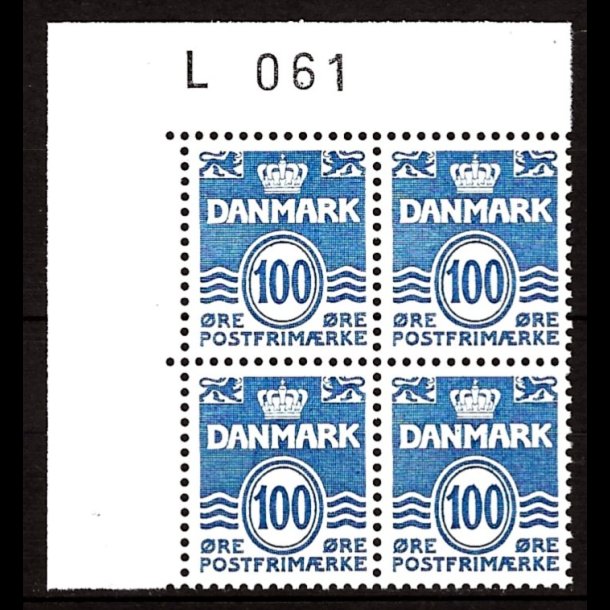 Danmark postfrisk marginalblok L1061