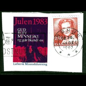 Brevklip m/bystempel R�nne - 421