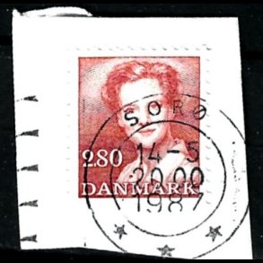 Brevklip m/bystempel Sor� - 422