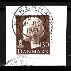 Brevklip m/bystempel K�benhavn - 423