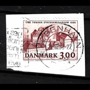 Brevklip m/bystempel K�benhavn - 424