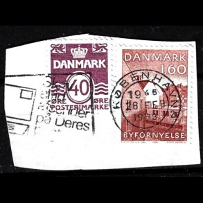 Brevklip m/bystempel K�benhavn - 426