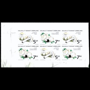 Gr�nland postfrisk AFA 470E-471E fra h�fte H14 side 1+2