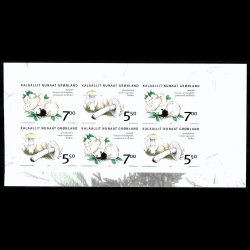 Gr�nland postfrisk AFA 470E-471E fra h�fte H14 side 1+2