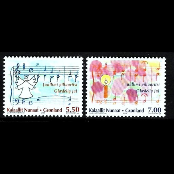 Grnland postfrisk AFA 480-481
