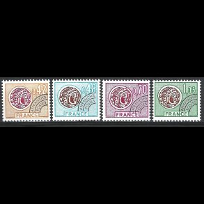 Frankrig postfrisk AFA 1938-1941