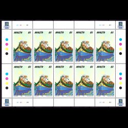 Malta postfrisk AFA 1067-1071 5 helark