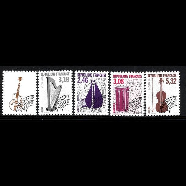 Frankrig postfrisk AFA 2971a+2978a+2974a+2976a+2981a