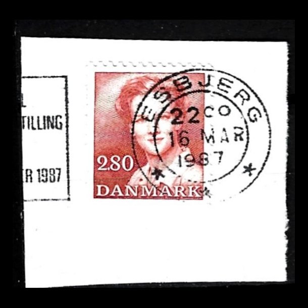 Brevklip m/bystempel Esbjerg - 432