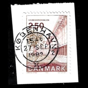 Brevklip m/bystempel K�benhavn - 434