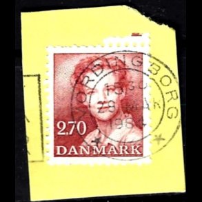 Brevklip m/bystempel Vojens - 435