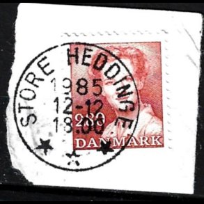 Brevklip m/bystempel Store-Heddinge -439