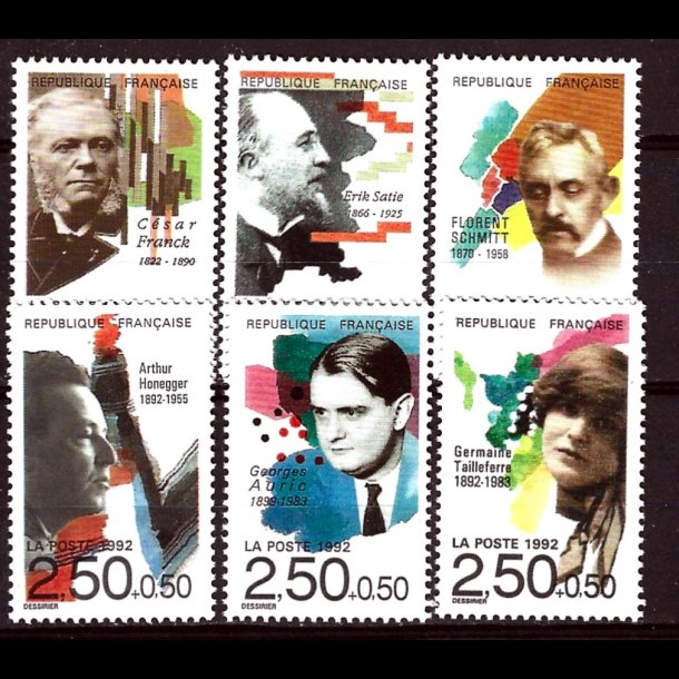 Frankrig postfrisk AFA 2992-2997