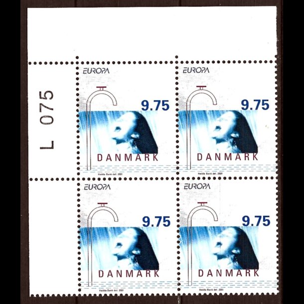 Danmark postfrisk marginalblok L1075