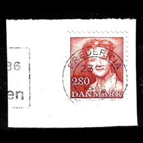 Brevklip m/bystempel Fredericia - 448