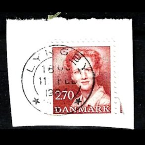 Brevklip m/bystempel Lyngby - 449