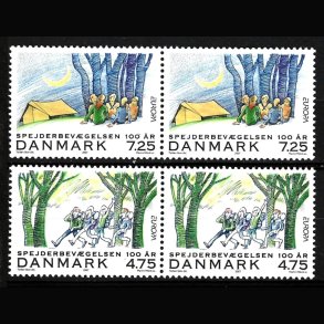 Danmark parstykker postfrisk AFA 1510-1511 s20