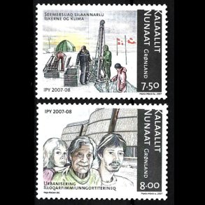 Gr�nland postfrisk AFA 487-488