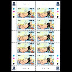 Malta postfrisk AFA 1067-1071 5 helark