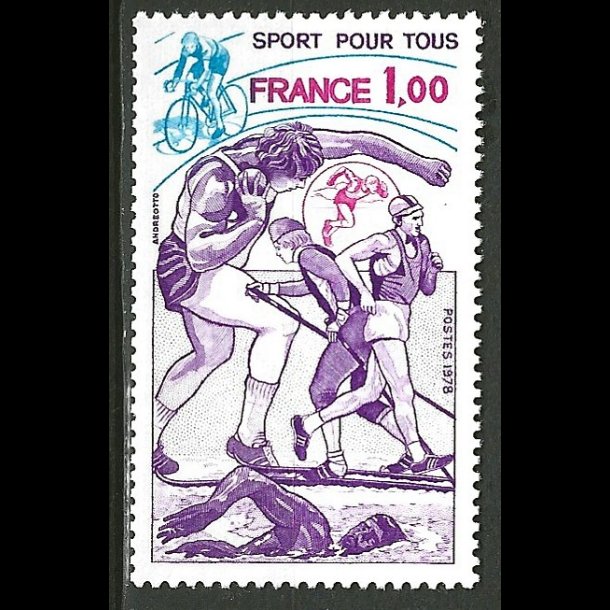 Frankrig postfrisk AFA 2169