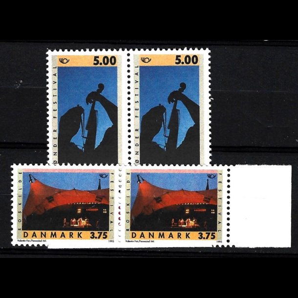 Danmark parstykker postfrisk AFA 1097-1098 s20