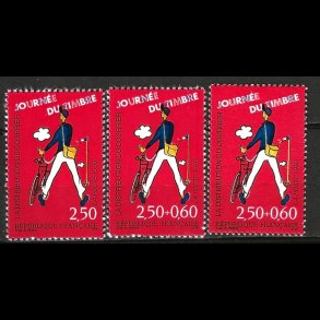 Frankrig postfrisk AFA 3042+3043+3043A