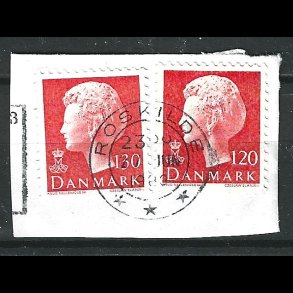 Brevklip m/bystempel Roskilde - 463