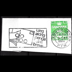 Brevklip m/bystempel K�benhavn - 469
