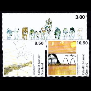 Gr�nland postfrisk AFA 493-495