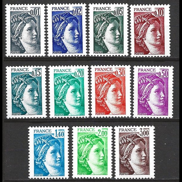 Frankrig postfrisk AFA 2125-2135