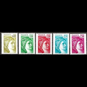 Frankrig postfrisk AFA 2148-2152