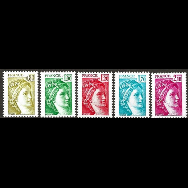 Frankrig postfrisk AFA 2148-2152