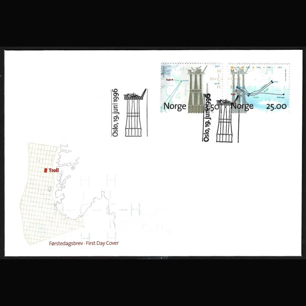 Norge FDC AFA 1209-1210