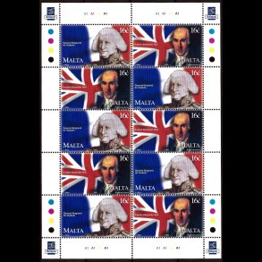 Malta postfrisk AFA 1090-1091 ark